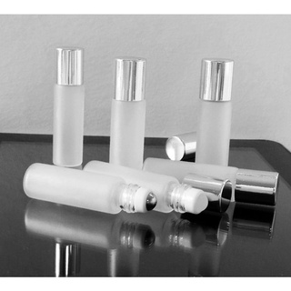 Set 5 chai 5ml thủy tinh dạng lăn dùng chiết tinh dầu dubai đựng nước hoa son môi nước
