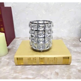 Cốc đựng cọ pha lê