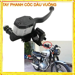 TAY PHANH ĐỘ 💎 Tay phanh cốc dầu vuông chuyên độ xe Cafe racer và 1 số dòng Classic