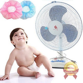 Lưới bọc quạt máy bảo vệ bé trẻ em an toàn chống bụi