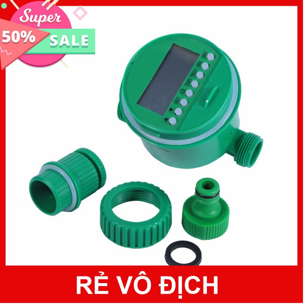 Đồng hồ hẹn giờ tưới cây tự động, chạy pin 1.5V