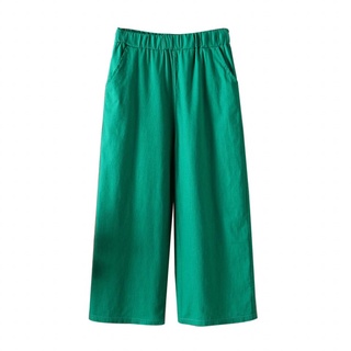 Quần suông ống rộng + đủ màu + Chất linen