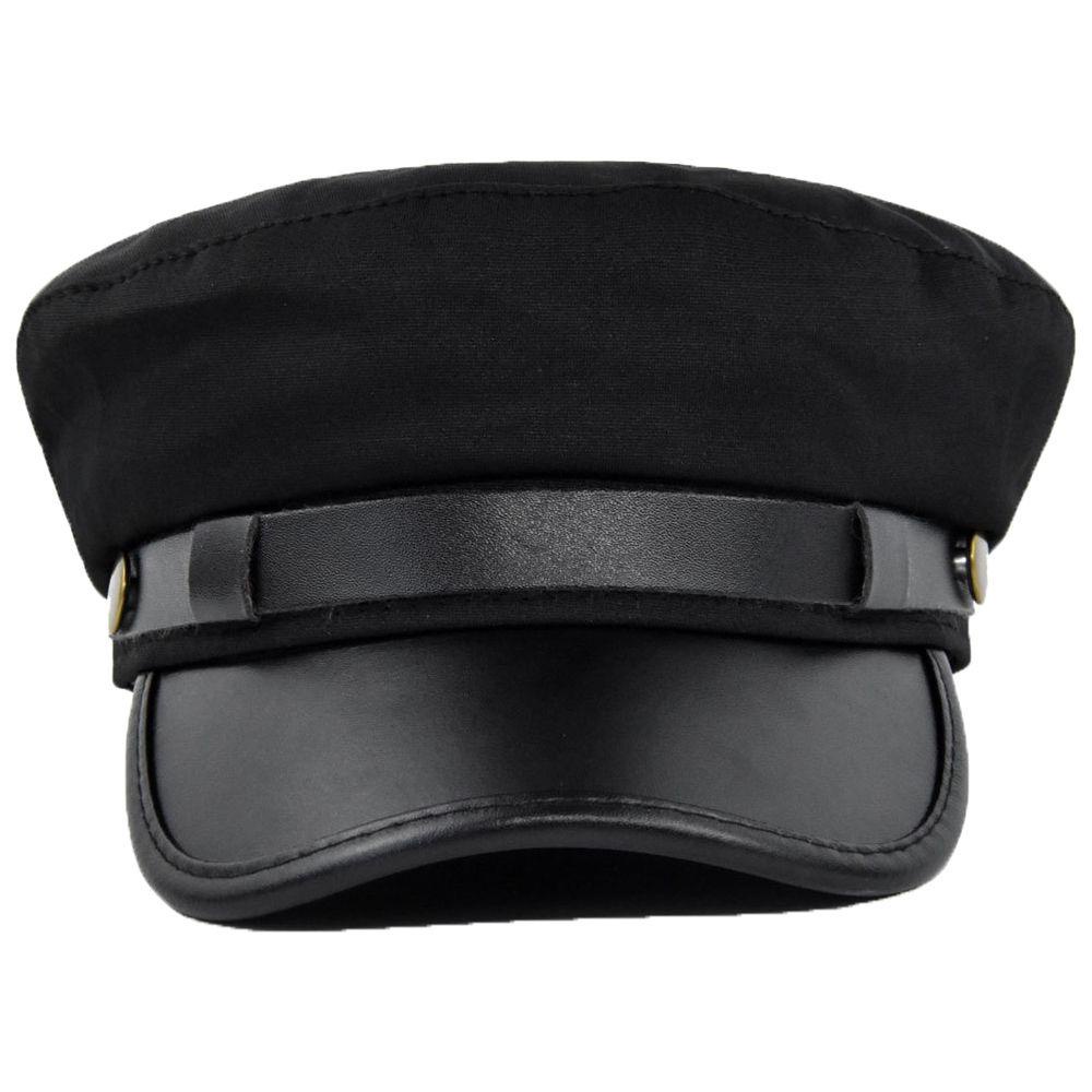 Mocho Mũ Beret Phẳng Cài Nút Kim Loại Cổ Điển Đường Phố Mùa Thu Và Mùa Đông