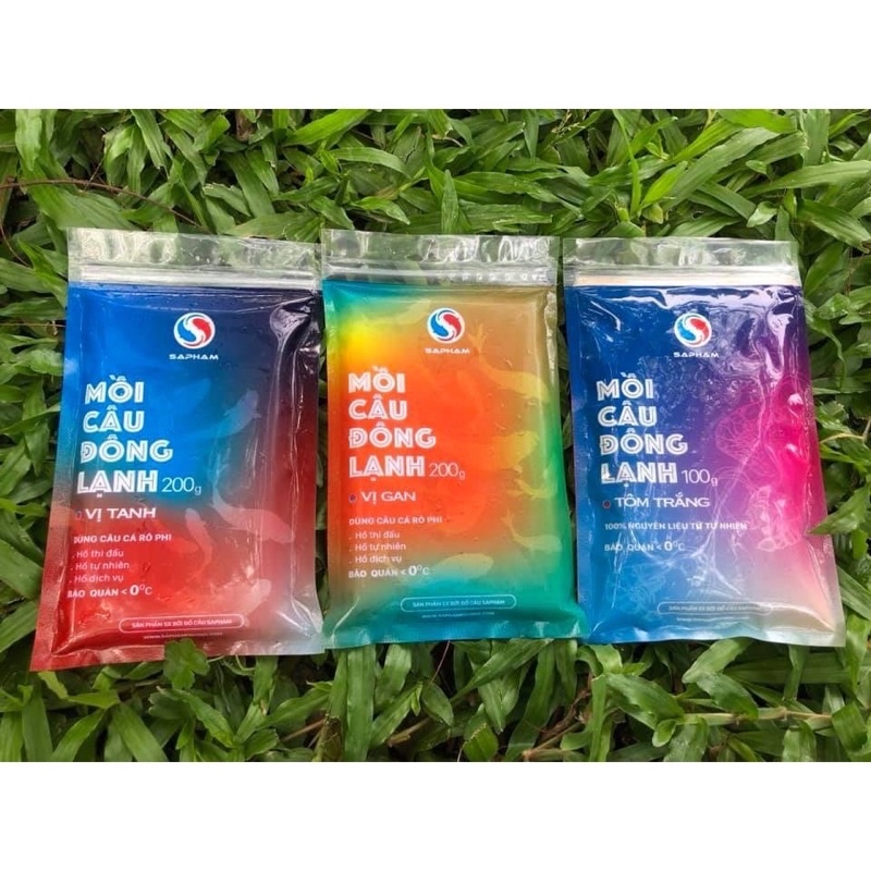 Mồi Câu Rô Phi Đông Lạnh Sa Phạm-Đông Lạnh Xanh