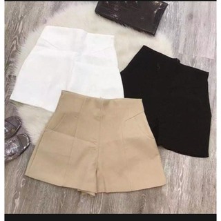 Quần short lưng cao
