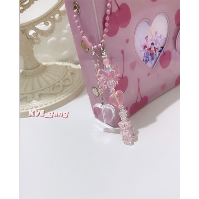 Keyring, móc khoá handmade trang trí binder, collectbook, ốp lưng điện thoại, balo…