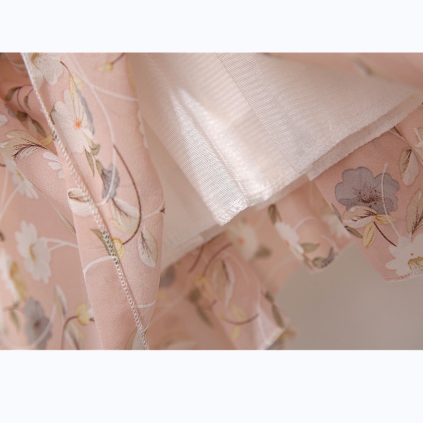 Đầm Chiffon Tay Ngắn Màu Xanh Mơ Thời Trang Mùa Hè Hàn Quốc Mới 2020 Cho Nữ | BigBuy360 - bigbuy360.vn