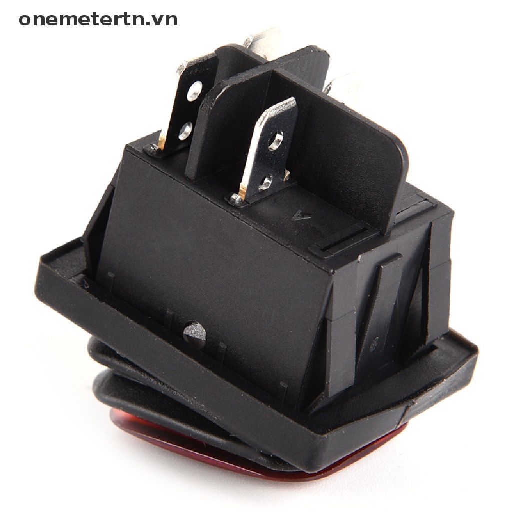 Công Tắc 4 Chấu 12V Có Đèn LED Chống Nước Cho Xe Hơi / Tàu Thuyền