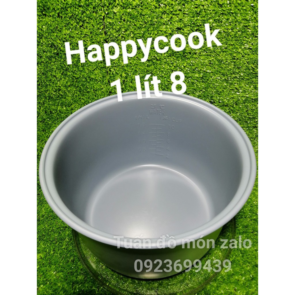 Lòng nồi Cơm Điện Happycook 1l8 phụ kiện phụ tùng linh kiện chính hãng