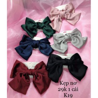 🎀 Kẹp tóc nơ tiểu thư