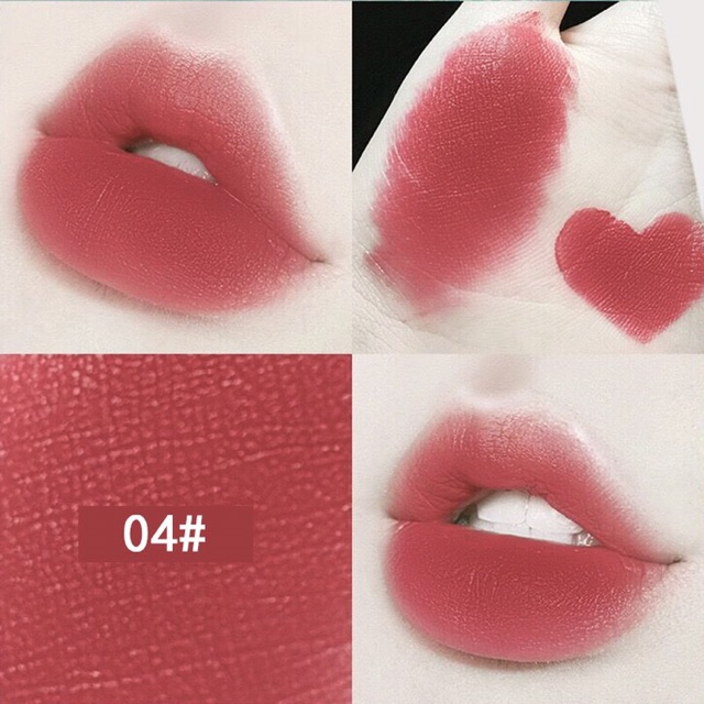 Set 5 son kem cổ trang siêu lì mịn đẹp cô gái Mugeleen pink smoke son nội địa trung | BigBuy360 - bigbuy360.vn