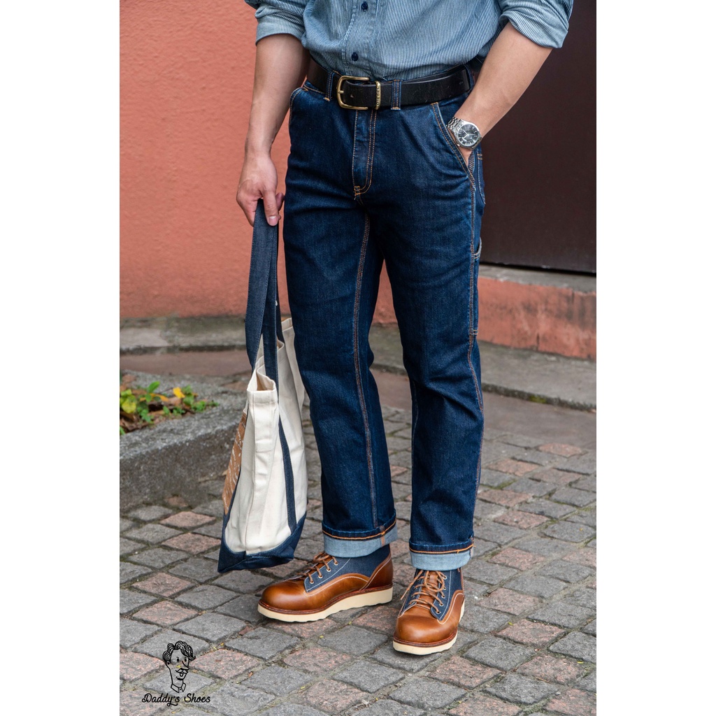 Boots Nam, giày cao cổ nam, Daddy's Shoes The New Boots Denim