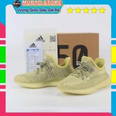 [TẶNG TẨY VỆ SINH+TẤT] giày thể thao sneaker yz350 vàng phản quang AV2