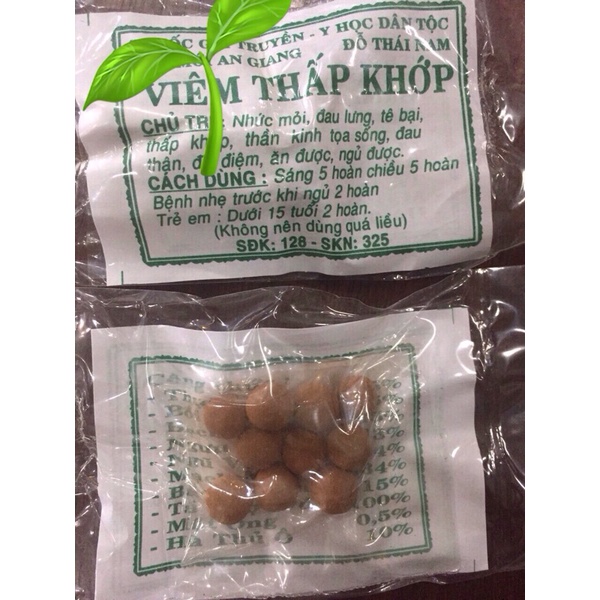 50 gói viêm khớp
