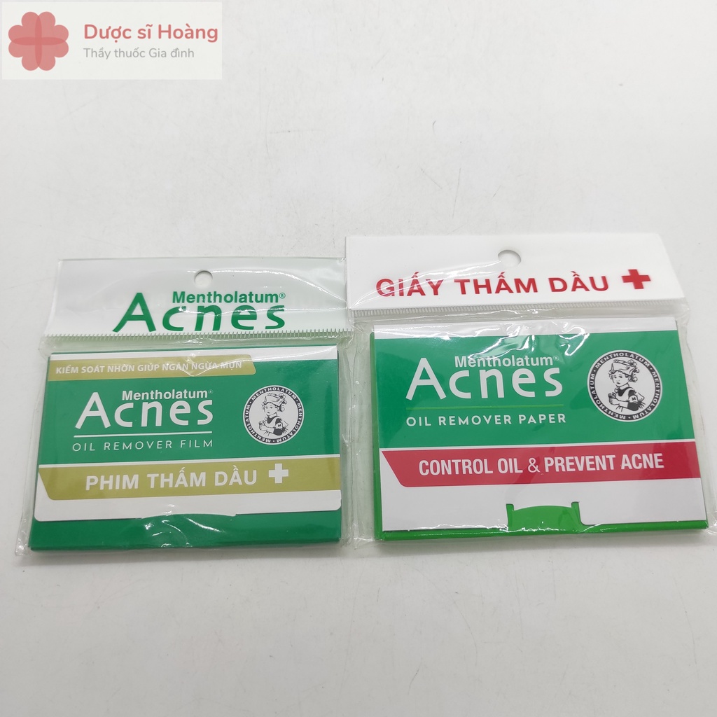 Giấy Thấm Dầu, Phim Thấm Dầu Acnes- Kiểm Soát Nhờn Hiệu Quả