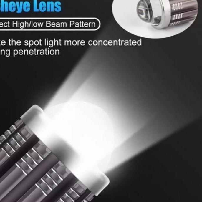 Đèn Pha LED H4 D2 2 Màu Chuyên Dụng Cho Xe Yamaha Vixion Ninja R15