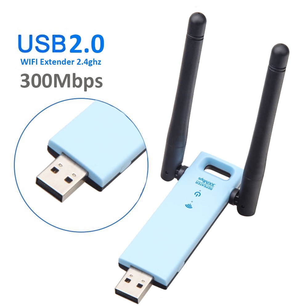 Bộ khuếch đại tín hiệu wifi cổng USB 300M