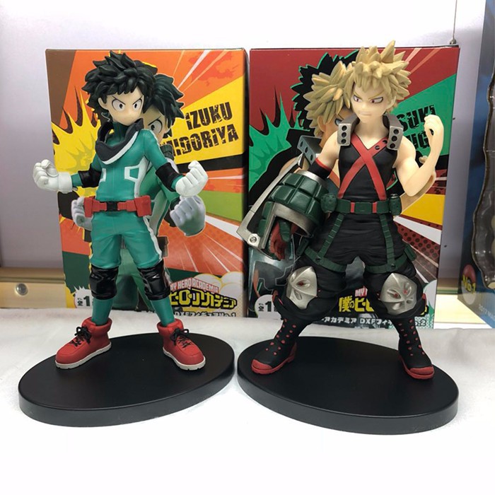 Mô hình nhân vật Iruka Midoriya &amp; Katsuki Bakugo - Học viện siêu anh hùng