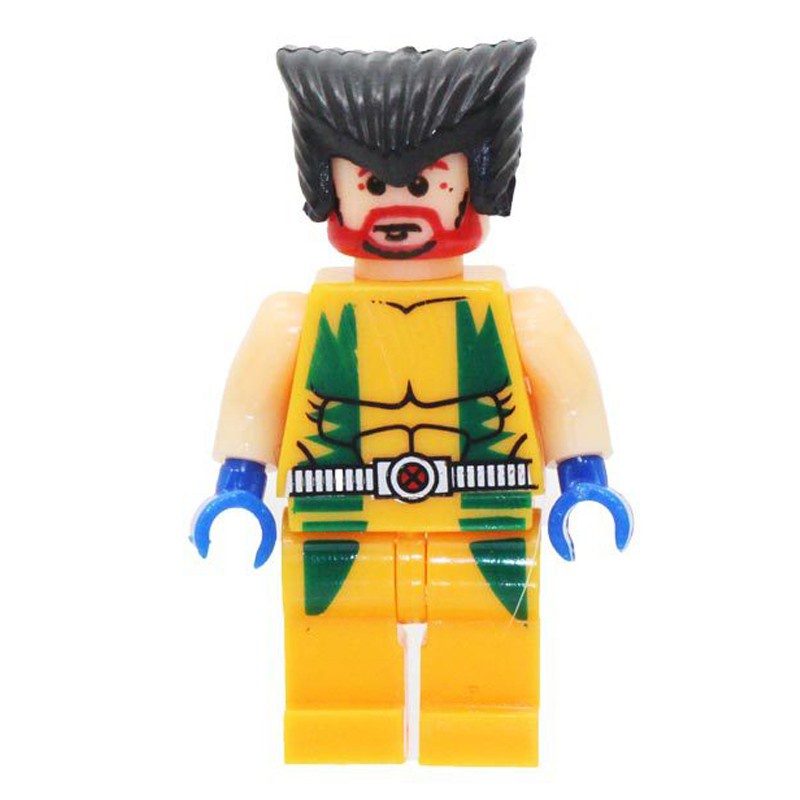 Đồ chơi khối lắp ghép Sluban hình siêu anh hùng mini tương thích mô hình lắp ghép ngẫu nhiên