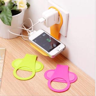 Giá đỡ sạc điện thoại di động gắn tường gấp gọn được