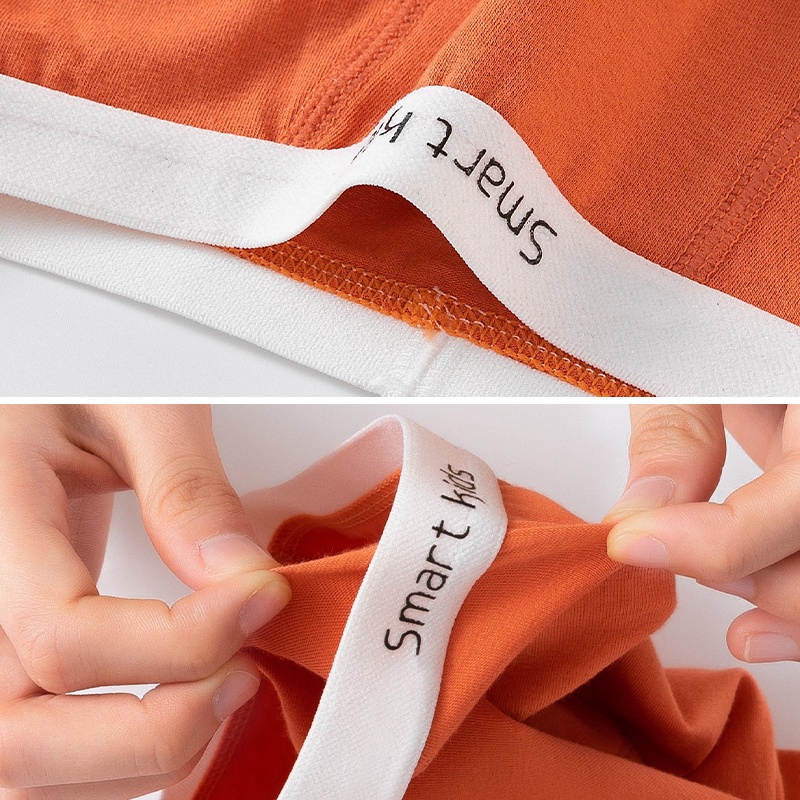 Set 5 Quần Lót Boxer Cotton Thoải Mái Thời Trang Cho Bé Trai 3-12 Tuổi