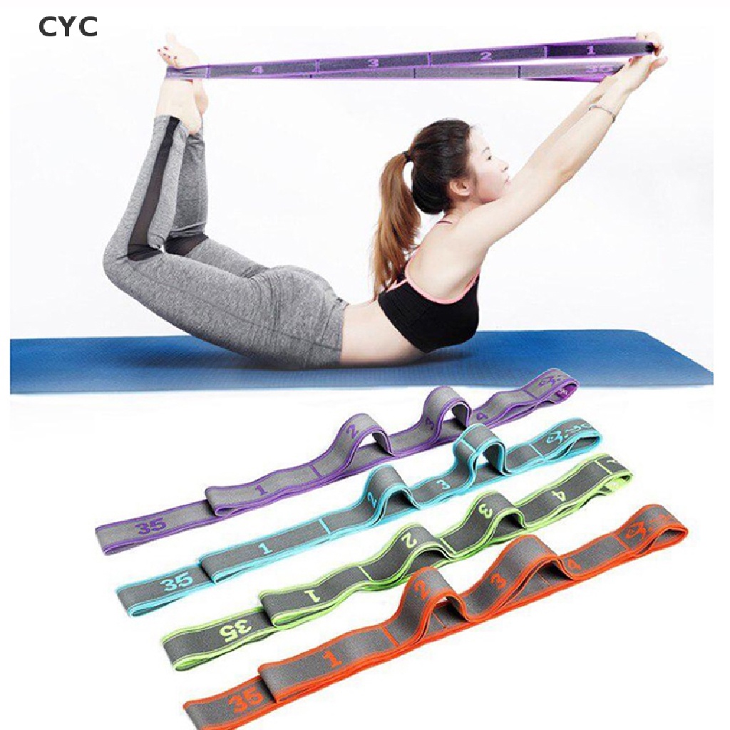 CYC Professional Gymnastics Latin Training Bands Pilate Yoga Stretch Resistance Band CY