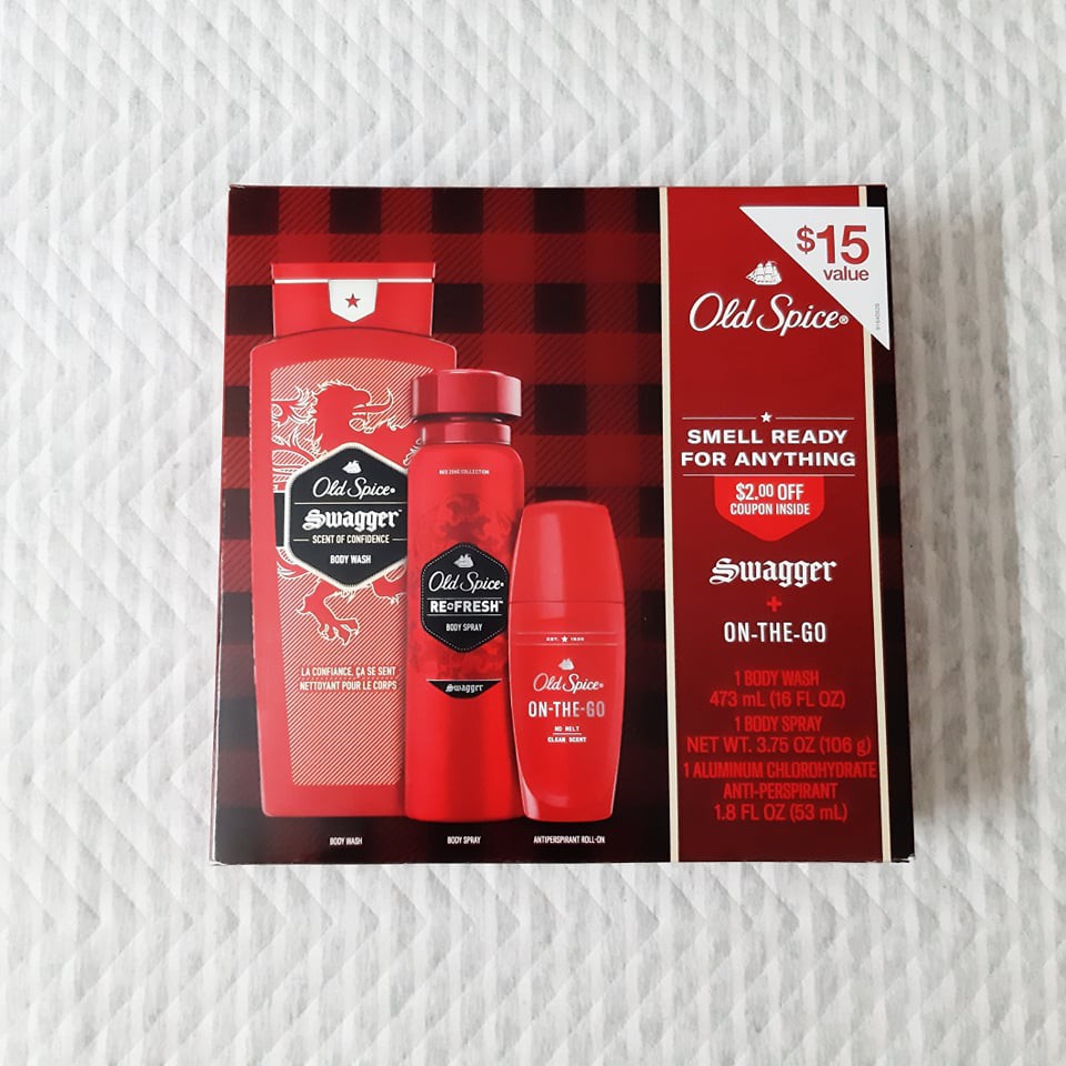 Bộ sản phẩm Khử mùi cơ thể Old Spice - Hương Swagger