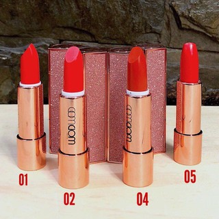 Son lì WodWod Star Hollow Lipstick vỏ nhũ ánh kim siêu sang full màu