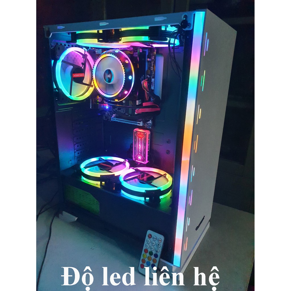 [MÁY MỚI] Bộ máy tính chơi GAME màn 24 LED IPS cao cấp tràn viền MỚI , LOL, FIFA, CF, PUBG Mobile, game giả lập giá rẻ