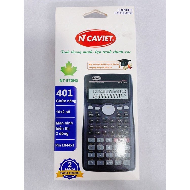 MÁY TÍNH NT CAVIET NT 570NS 401 CHỨC NĂNG HÀNG CHÍNH HÃNG