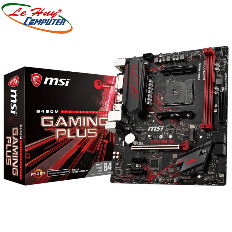 Bo Mạch Chủ-Mainboard MSI B450M GAMING PLUS