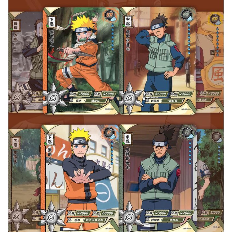 Đồ Chơi Thẻ Hình Nhân Vật Anime Naruto 2022