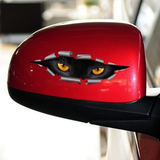 Tem decal dán trang hình mắt mèo