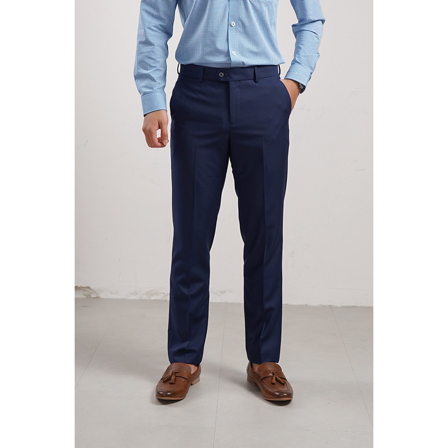 (700 giảm còn 530k) Quần âu nam màu tím than mã 006