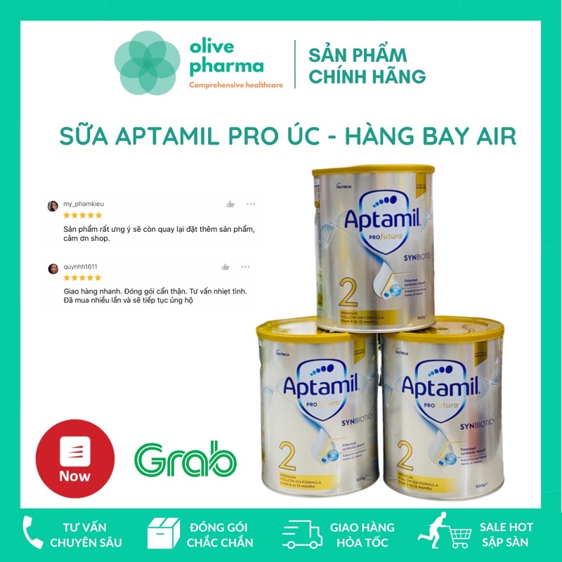 ✈️ Hàng Air ✈️ Aptamil Profutura Úc bill ảnh bên số 1,2,3