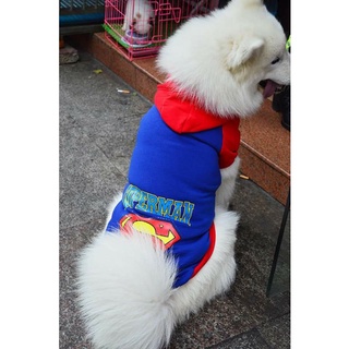 Áo thú cưng superman dành cho chó và mèo