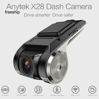 Camera hành trình anytek x28 dvr 1080p fhd wifi adas cảm biến g