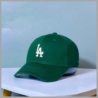 Mũ lưỡi trai  LA xanh lá bản Logo nhỏ form chuẩn, Nón MLB cao cấp