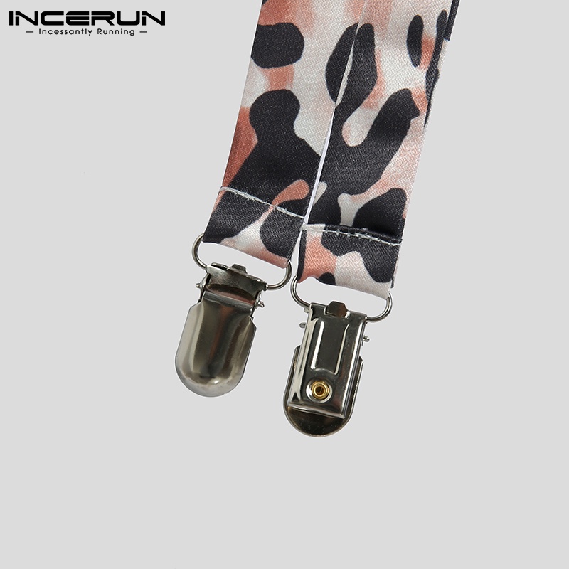 Áo thun vải lưới INCERUN không tay có mũ trùm đầu họa tiết da báo cho nam