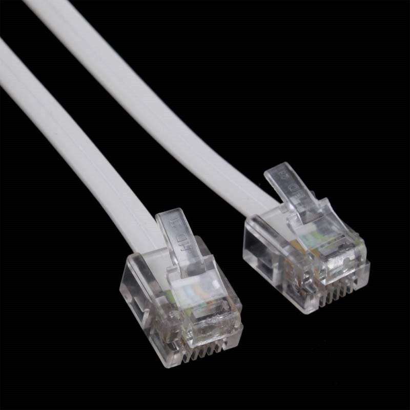 Dây cáp đĩa CD Điện thoại tốc độ cao 10ft 3m RJ11 6P4C
