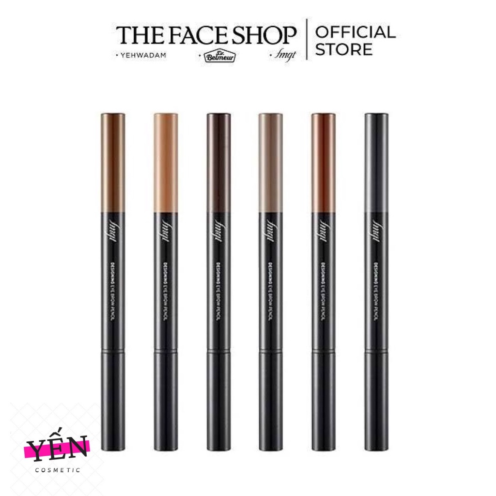 [HÀNG AUTH] CHÌ KẺ MÀY THE FACE SHOP - Chì Kẻ Mày 2 Đầu The Face Shop Designing Eyebrow Pencil