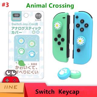 Switch/Switch OLED Animal Crossing Silicone Joy-con Handle Button Cap