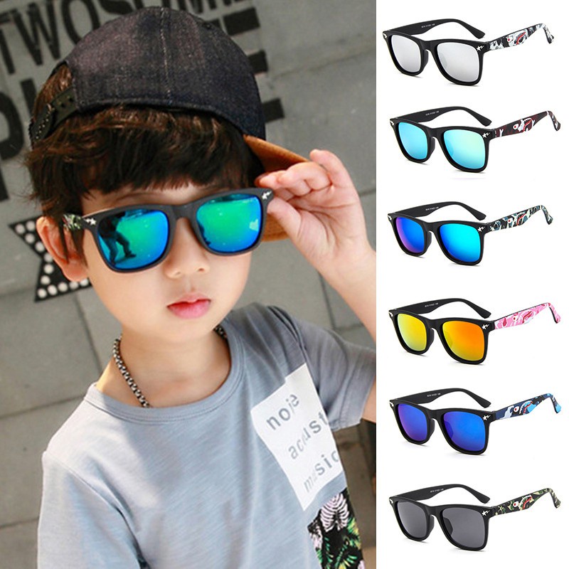 Kính Mát Phản Quang Chống Tia UV400 Cho Bé