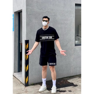 Bộ thun cotton 4 chiều nam nữ dior / bt34