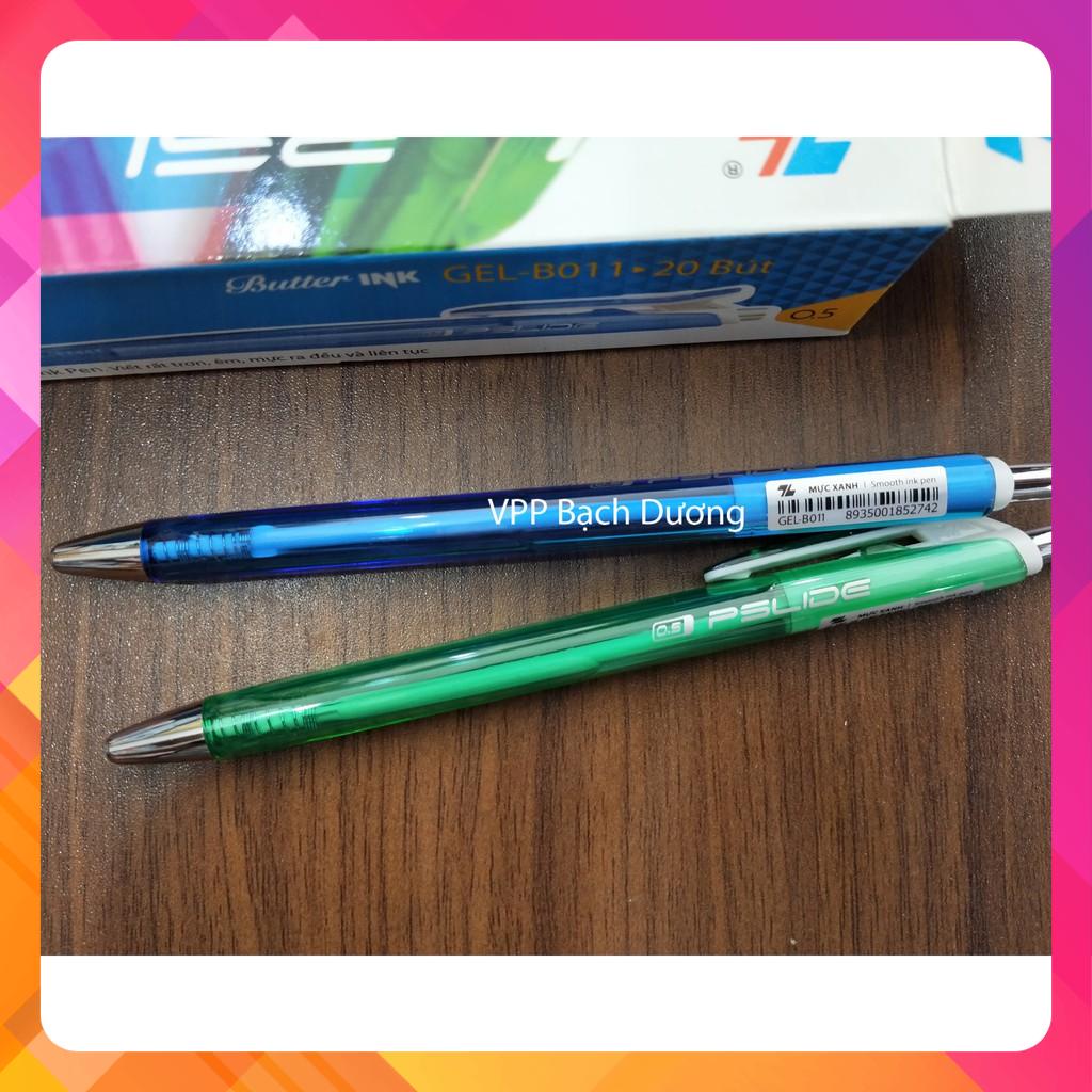 Bút bi TL Gel B011 xanh