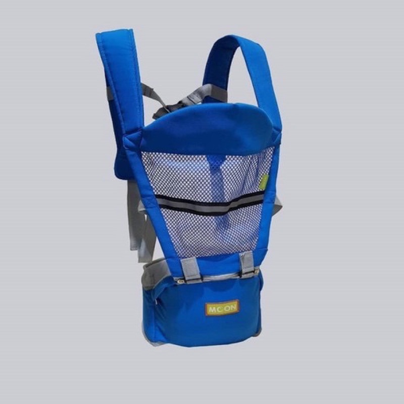 Địu ngồi lưới phản quang Moon có ghế ngồi trợ lực