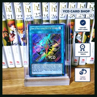Thẻ bài yugioh chính hãng Rank-Up-Magic Admiration of the Thousands – SECRET RARE