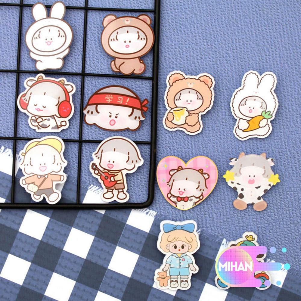 Ghim cài áo hình bánh quy hoạt hình dễ thương cho nữ