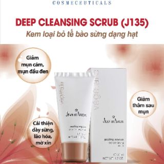 Kem tẩy tế bào chết jean d arcel deep cleansing scrub 50ml - ảnh sản phẩm 2