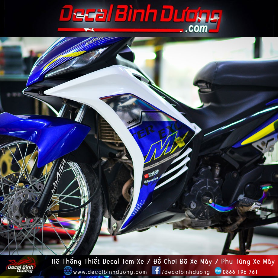 Tem Xe Exciter 135 Mau Bac 1 Binh Dương Decal Flickr